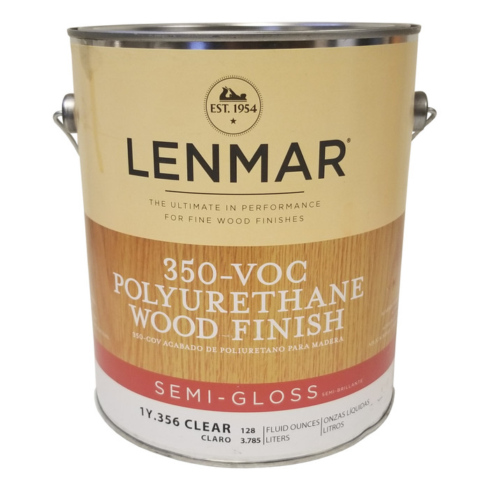 Gallon Clear Semi-Gloss Polyurethane Wood Finish - (Available For Local Pick Up Only)