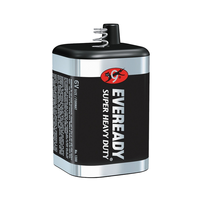 6 Volt Spring Terminal Battery