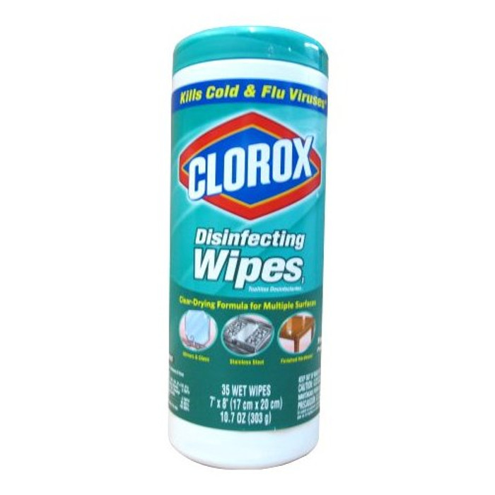 Clorox Disinfecting Wet Wipes (Pack of 35)