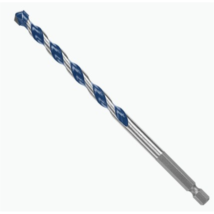 Bosch 5/16" X 6" BlueGranite Turbo Carbide Hammer Drill Bit - 1/4" Hex Impact Shank