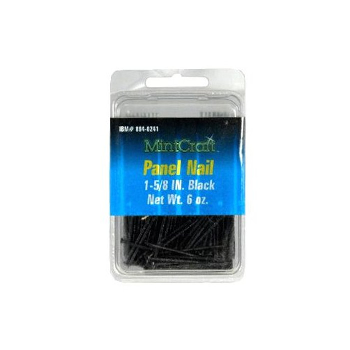 1-5/8" Black Panel Nails (6 oz. Pack)