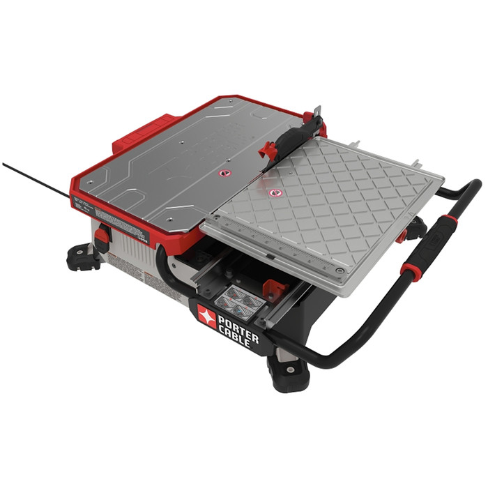 Porter Cable 7" 6.5A Table Top Wet Tile Saw 17-1/2" Ripping