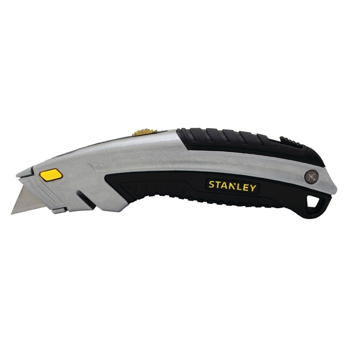 Ergonomic Retractable Utility Knife With 3 Blades