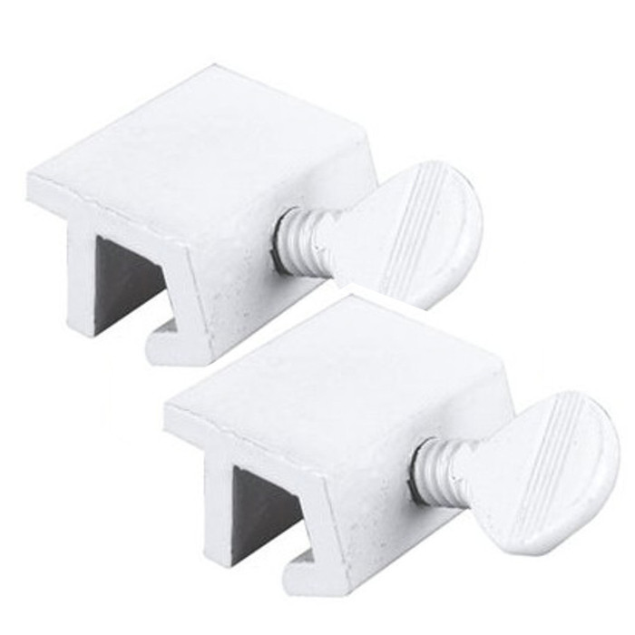 White Heavy-Duty Sliding Window Lock (Pack of 2)