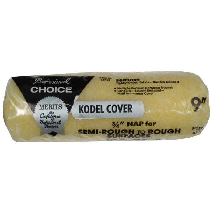 9" X 3/4" Nap Paint Roller Refill (Rough Surfaces)