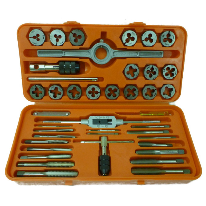 High Speed Tap and Die Set (41 Pieces)