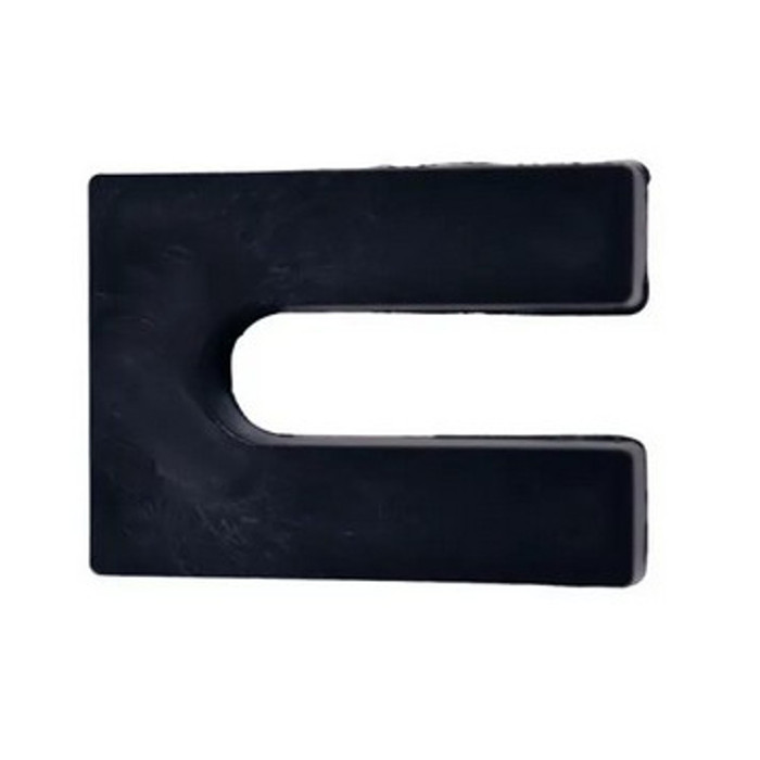 3" X 4" Plastic Horseshoe Shim - 3/8" Thick (Case of 150)