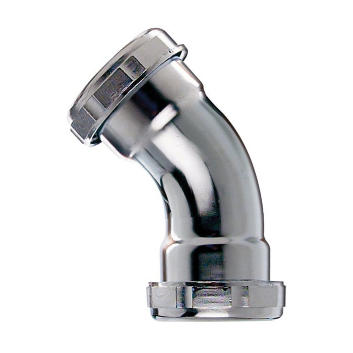 1-1/2" Chrome Plated Elbow