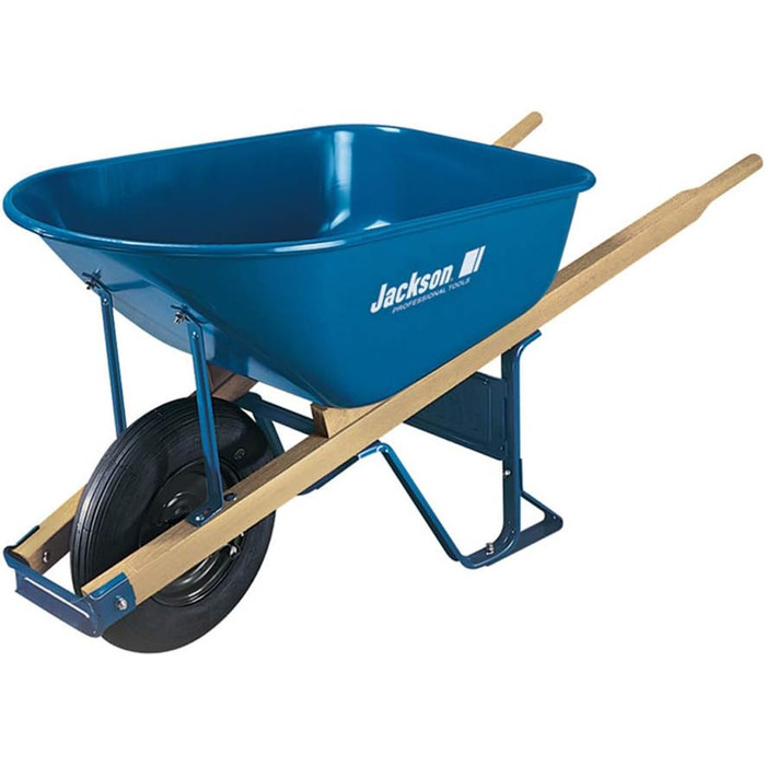 Pneumatic Tire Wheelbarrow Assembled