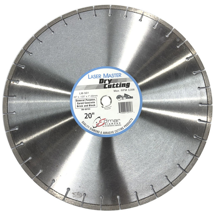 20" X 1" Masonry Diamond Blade