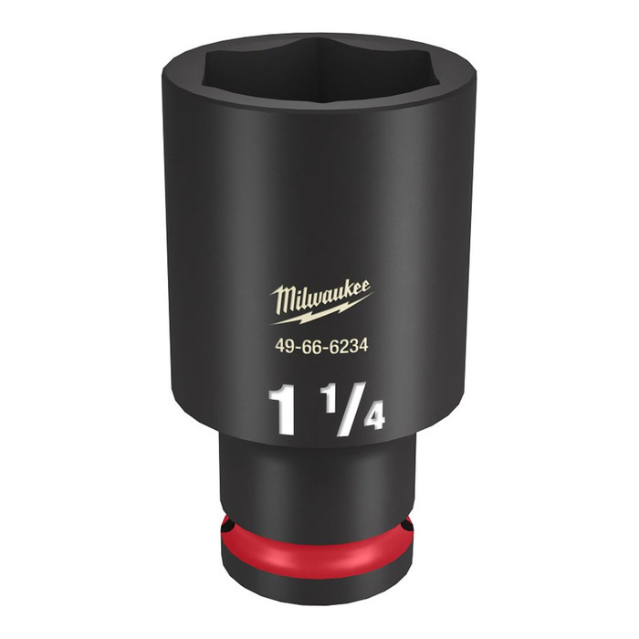1/2" Drive X 1-1/4" Deep S.A.E. Impact Socket