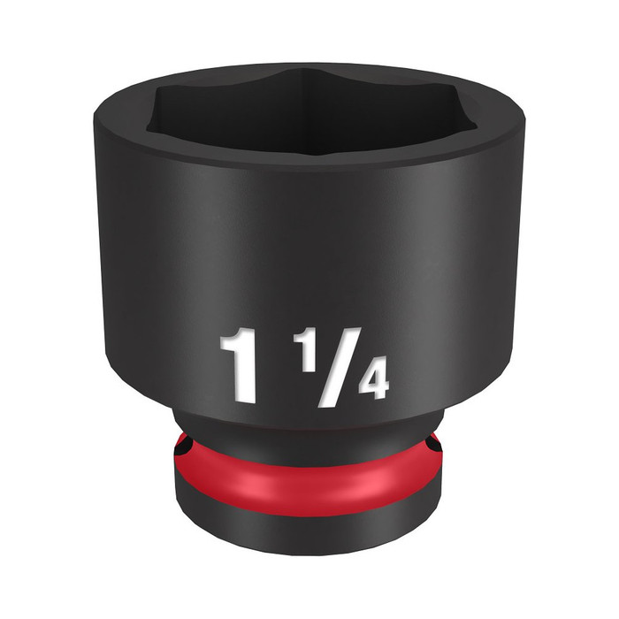 1/2" Drive X 1-1/4" Shallow S.A.E. Impact Socket