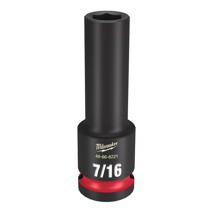 1/2" Drive X 7/16" Deep S.A.E. Impact Socket