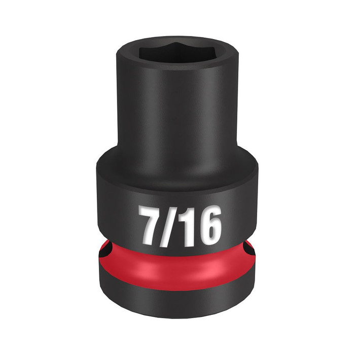 1/2" Drive X 7/16" Shallow S.A.E. Impact Socket