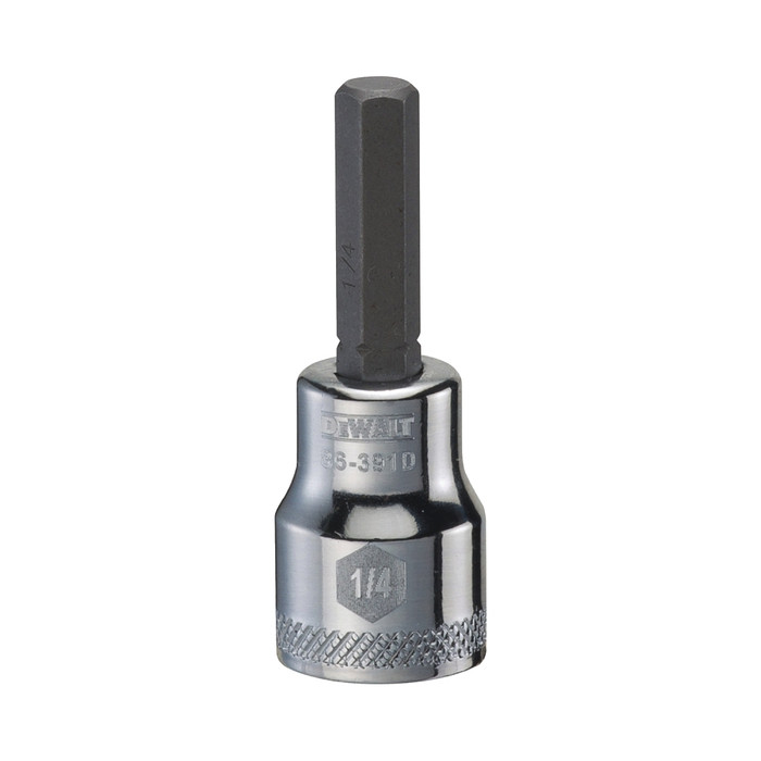 3/8" Drive X 1/4" S.A.E. Hex Bit Socket