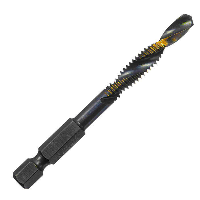 3/8"-16 Hex Shank Combo Drill/Tap