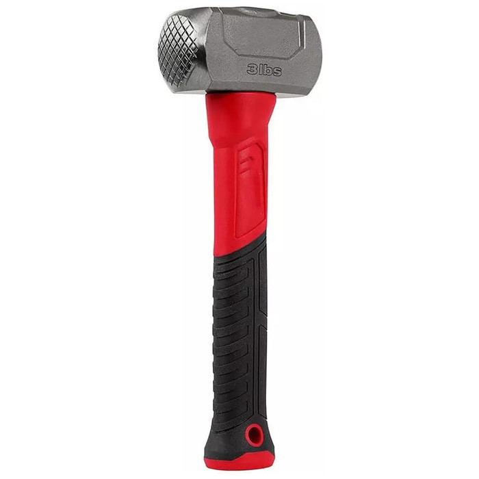 Milwaukee 3 lb Steel Engineer Hammer With Fiberglass Handle