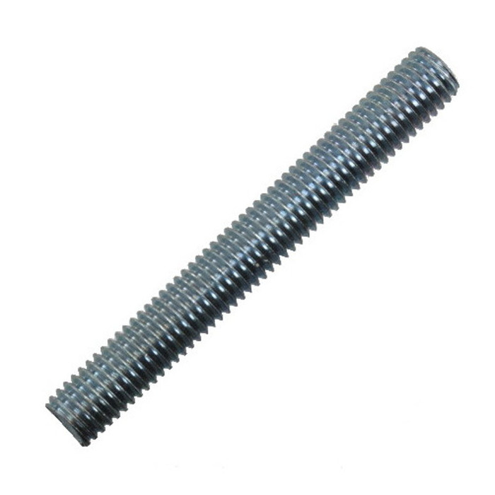 1/2"-13 X 8" Zinc Plated Threaded Rod Stud (Quantity of 1)