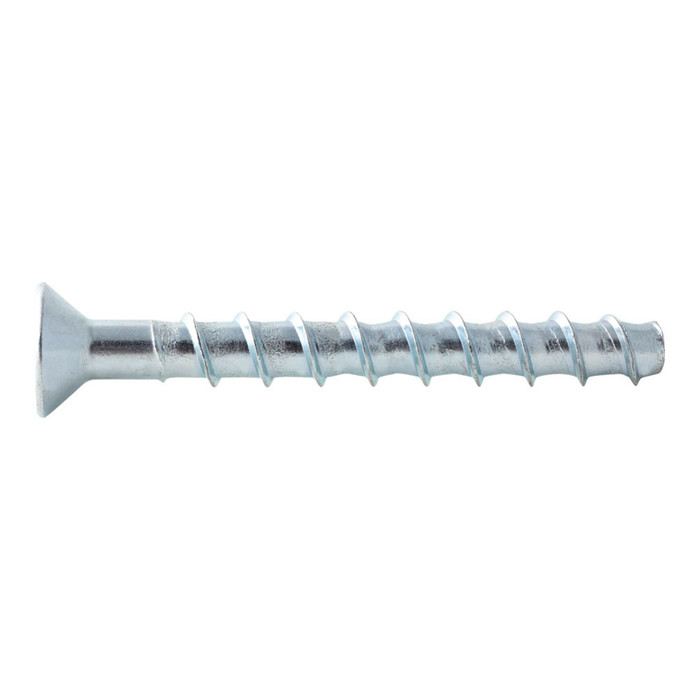 3/8" X 4" Flat Head Screw Bolt Anchors (Pack of 12)