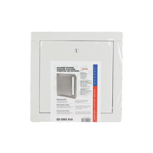 8" X 8" White Metal Universal Flush Access Door