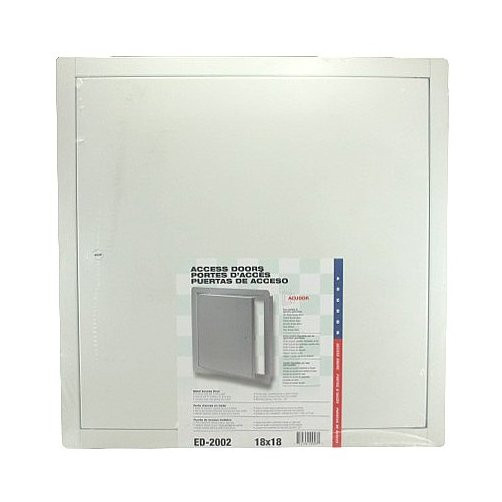 18" X 18" White Metal Universal Flush Access Door