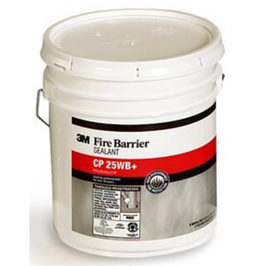 3M 5 Gallon Red Fire Barrier Sealant CP-25WB+ - (Available For Local Pick Up Only)