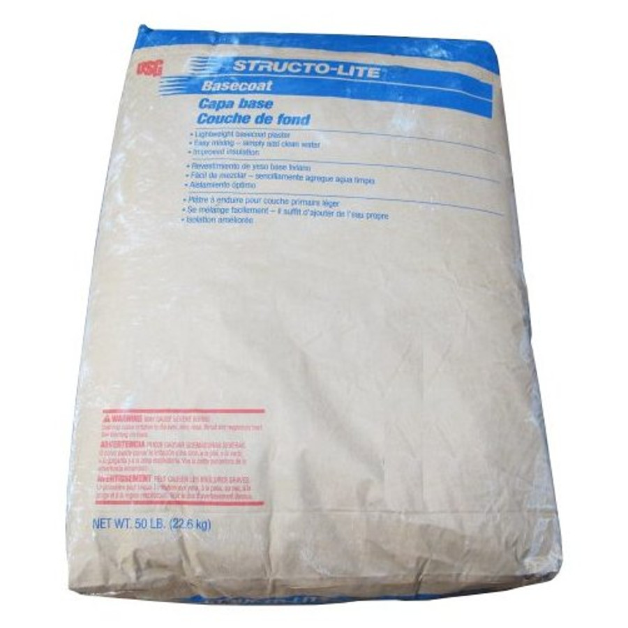 50 lb. Structo-Lite Base Coat Plaster (Dry Mix) - (Available For Local Pick Up Only)