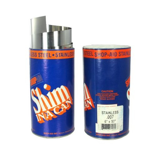 6" X 50" .007 Stainless Steel Shim Stock (SSN7)