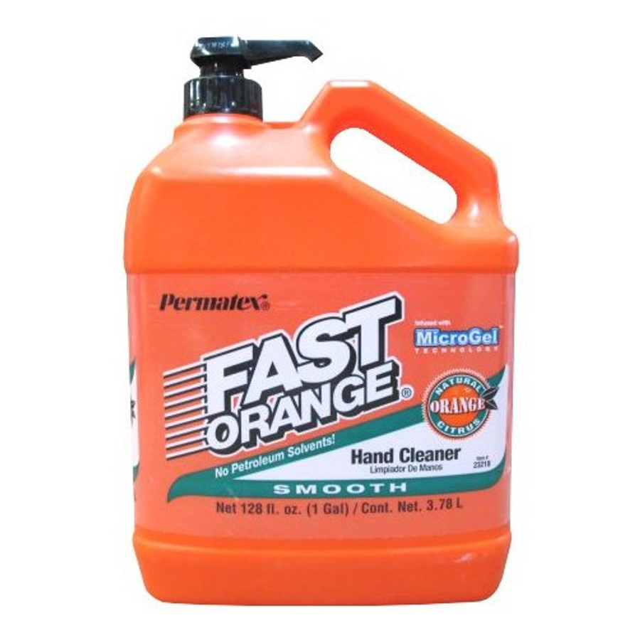 Gallon Fast Orange Smooth Lotion Cream Hand Cleaner w/ Pump