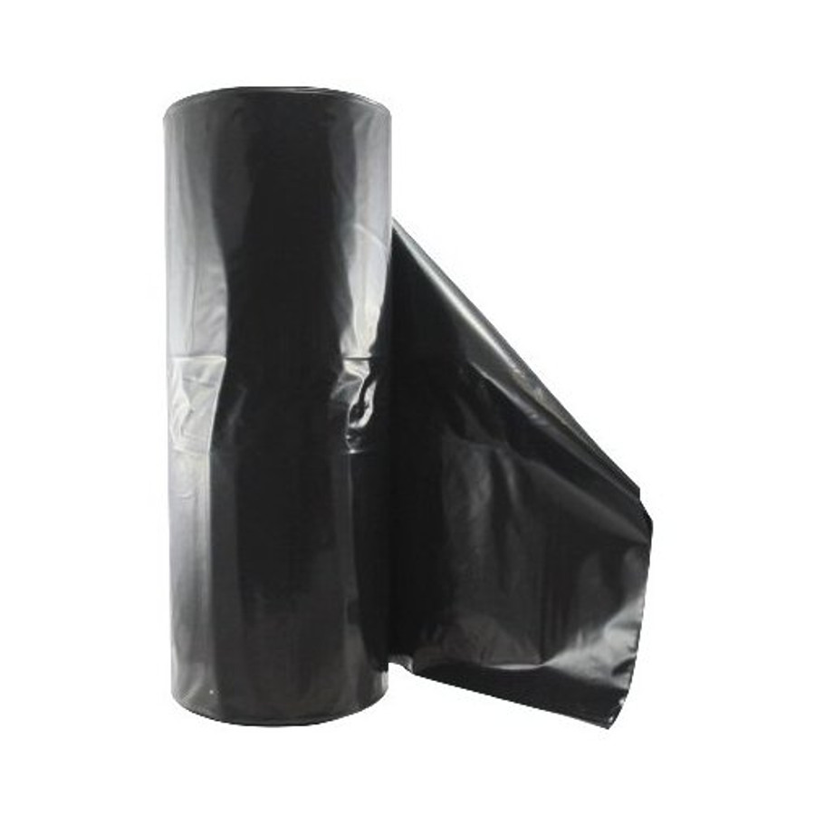 18" X 16" X 45" Black Contractor Trash Bags (Roll of 100)