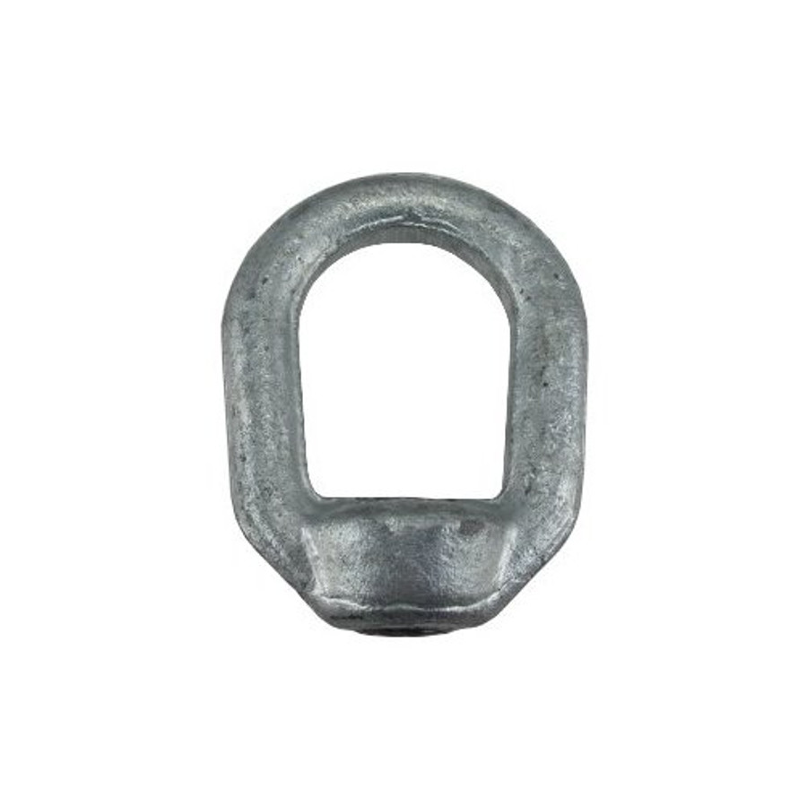 1/2" X 5/8"-11 Threaded Hot Dipped Galvanized Forged Eye Nut