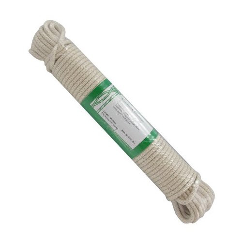 (#8) 1/4" X 100' Solid Braid Cotton Sash Cord