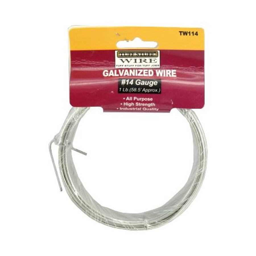 1 lb. Coil 14 Ga. X 58.5' Galvanized Tie Wire