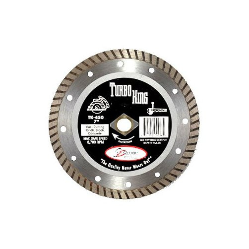 7" Continuous Rim Wet/Dry Cut Diamond Blade