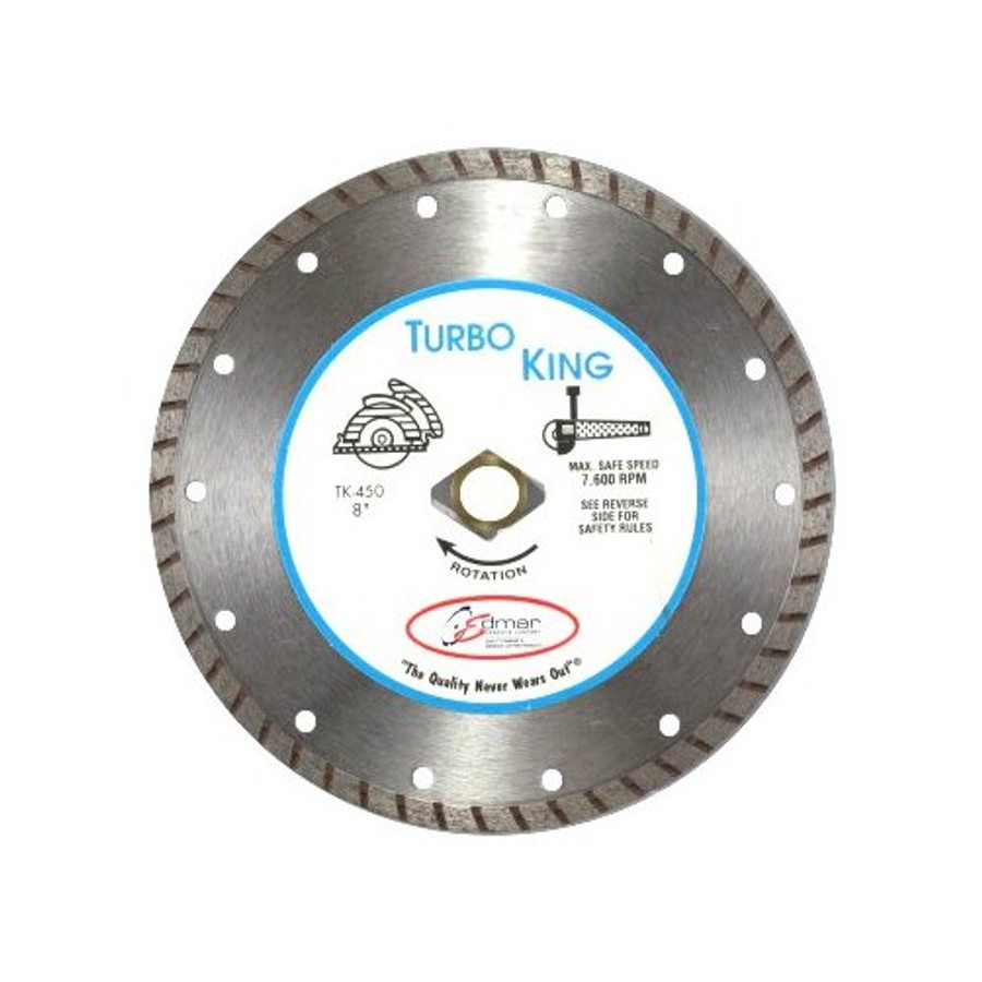 8" Wet / Dry Continuous Rim Diamond Blade