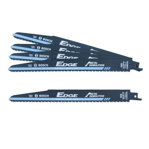 9" X 8/10T Metal Demolition Reciprocating Saw Blades (Pack of 5)