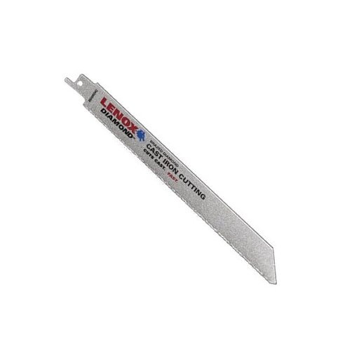 8" Diamond Grit Cast Iron Reciprocating Saw Blade