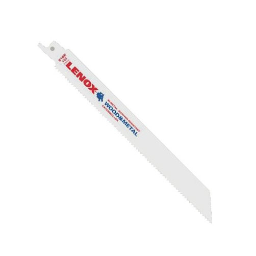 8" X 10-tpi Wood Cutting Reciprocating Saw Blades (Pack of 5)