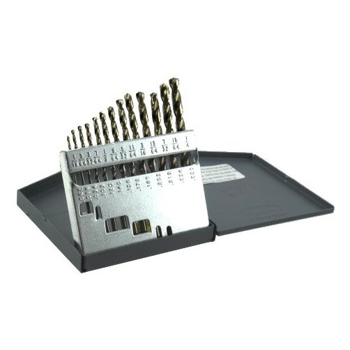 1/16" to 1/4" High Speed Cobalt Drill Bit Set