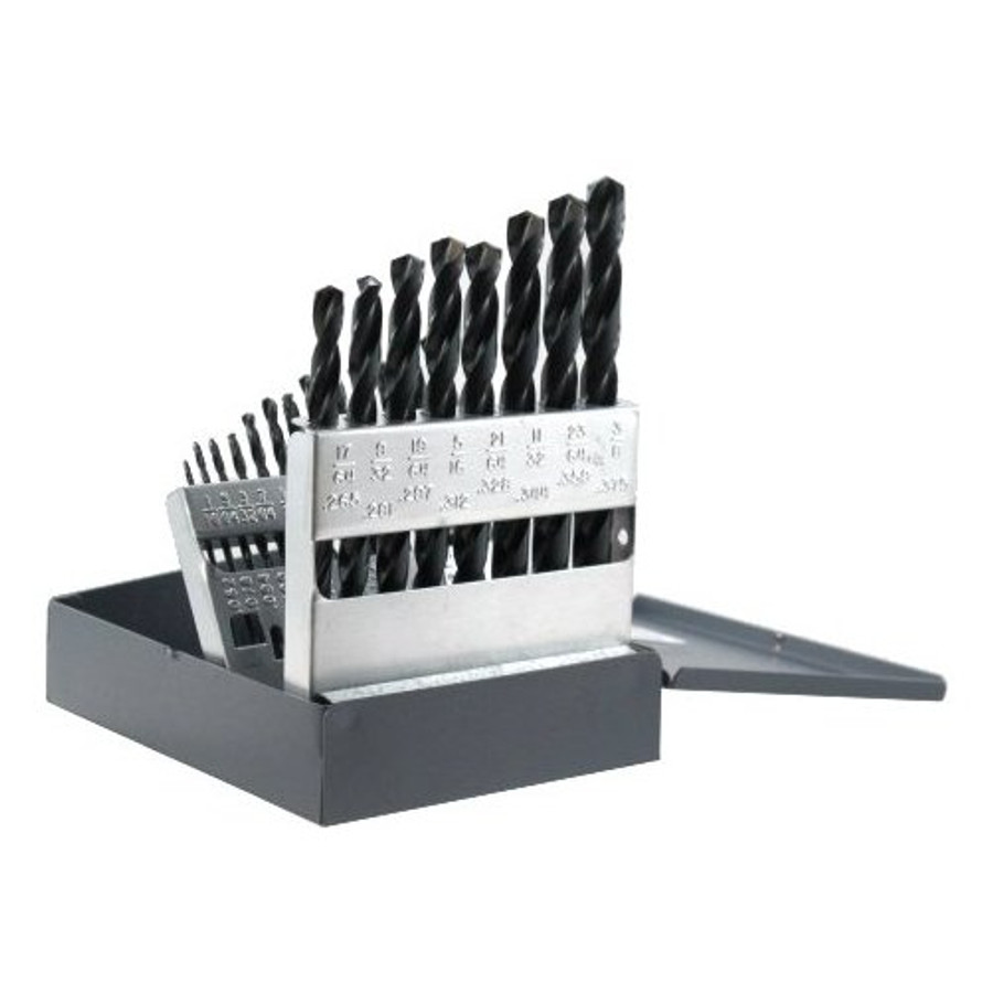 1/16" to 3/8" High Speed Economy Drill Set