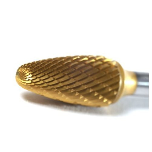 3/8" Non-Ferrous Tree / Radius End Carbide Burr