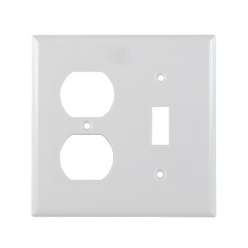 Combo Double White Plate