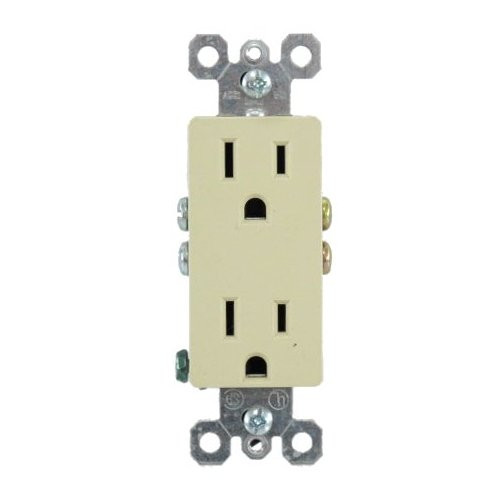 Ivory Decora Duplex Outlet