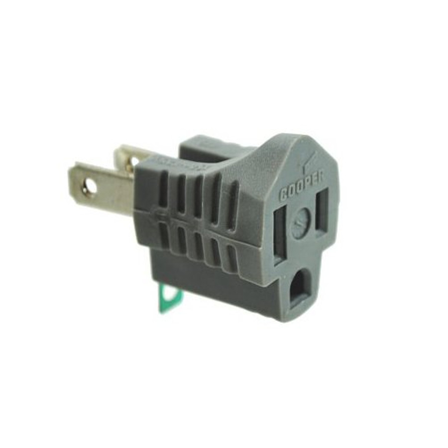 3-Prong to 2-Prong Plug Adapter