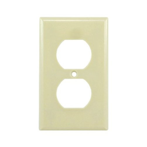 Ivory Single Gang Outlet Plate