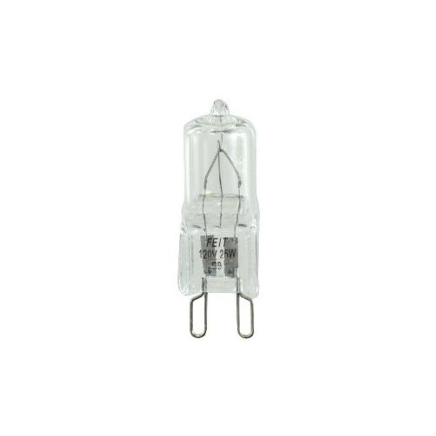 25 Watt Bi-Pin Halogen Bulb (G-9 / 120 Volt)