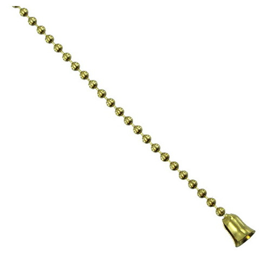 3' Brass Plated Extension Chain