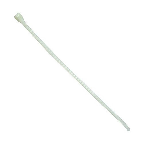 8" White Nylon Cable Ties (Pack of 1,000)