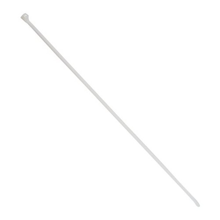 14" White Nylon Cable Ties (Pack of 100)