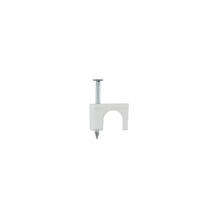1/4" White Coaxial Staples (Pack of 25)